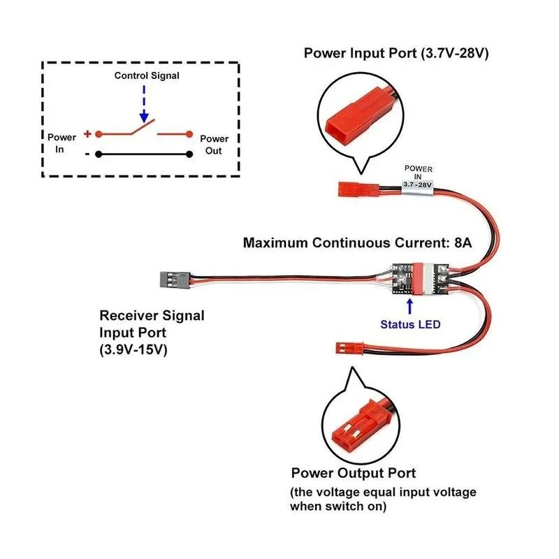 Interruttore elettronico a con - Drone Battery High Voltage recensione e prezzo